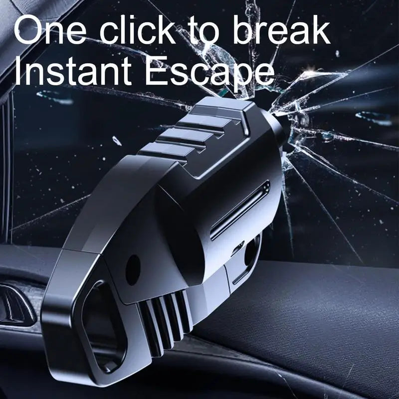 Portable 2 In 1 Car Window Breaker Multifunctional Seatbelt Cutter Emergency Escape Tool Lifesaving Hammer Auto Rescue Tool
