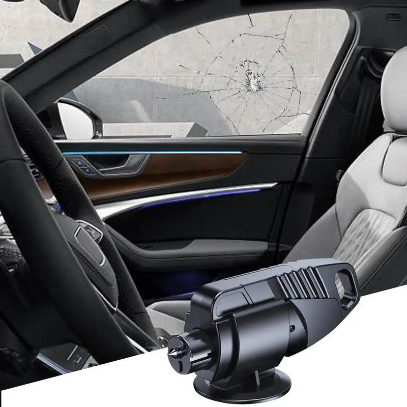 Portable 2 In 1 Car Window Breaker Multifunctional Seatbelt Cutter Emergency Escape Tool Lifesaving Hammer Auto Rescue Tool