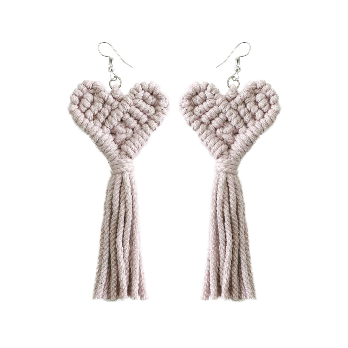 Rice Beads Tassels Earrings Bohemian Retro National Style Exaggerated Personality Creative Handmade Earrings - LiveLaughlove