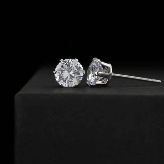 New Cubic Zirconia Earrings: Radiant Heart Series