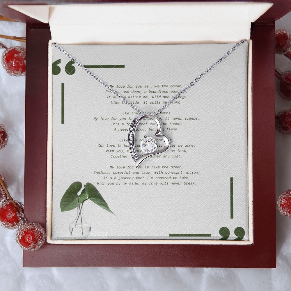 New "Radiant Heart" Series: Necklace
