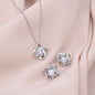 New Radiant Heart Series: Pendant w/ Earrings