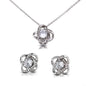 New Radiant Heart Series: Pendant w/ Earrings