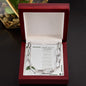 New "Radiant Heart" Necklace For My Daughter 14K White Gold finish or 14K Yellow Gold finish