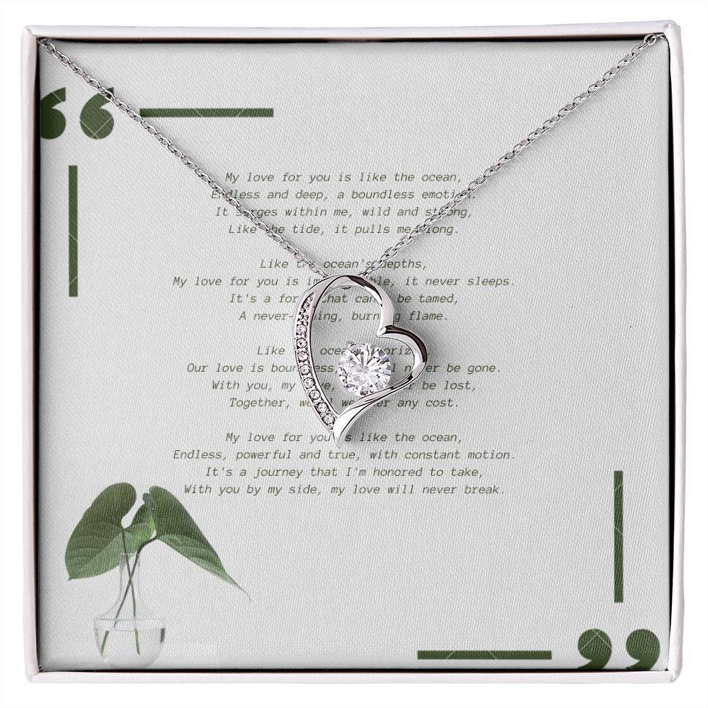 New "Radiant Heart" Series: Necklace
