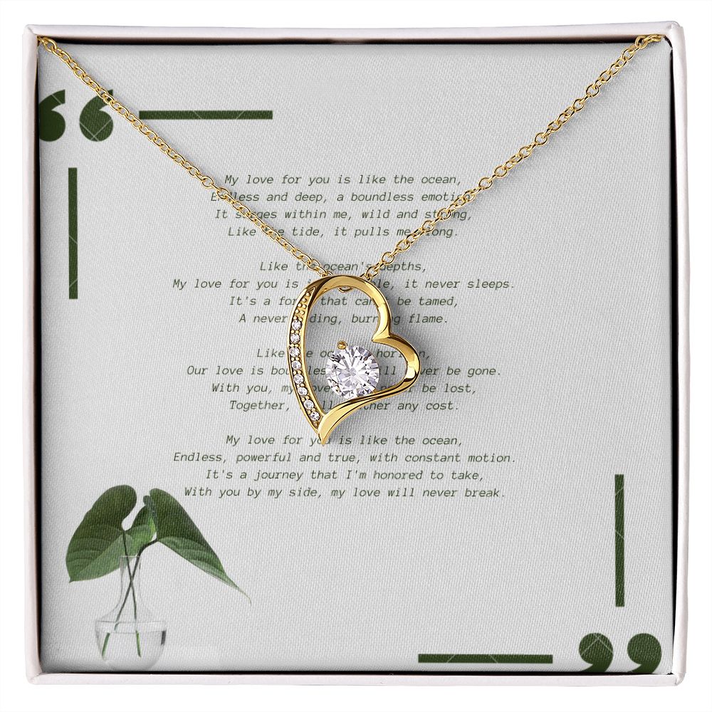 New "Radiant Heart" Series: Necklace