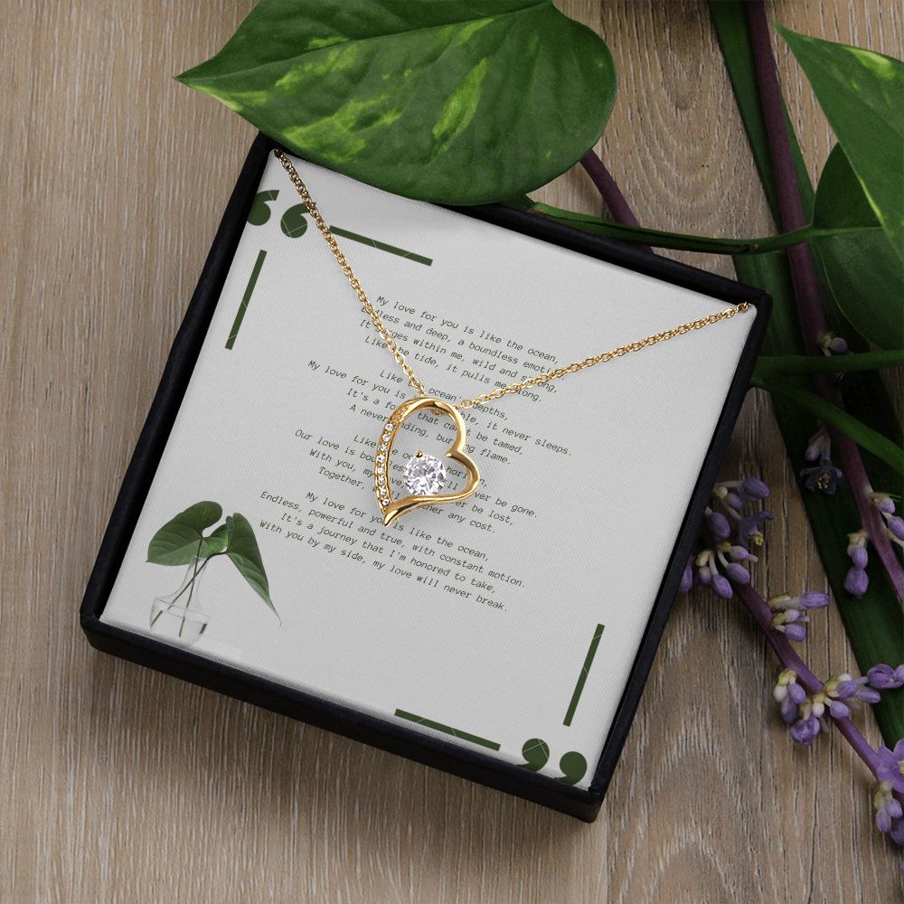 New "Radiant Heart" Series: Necklace