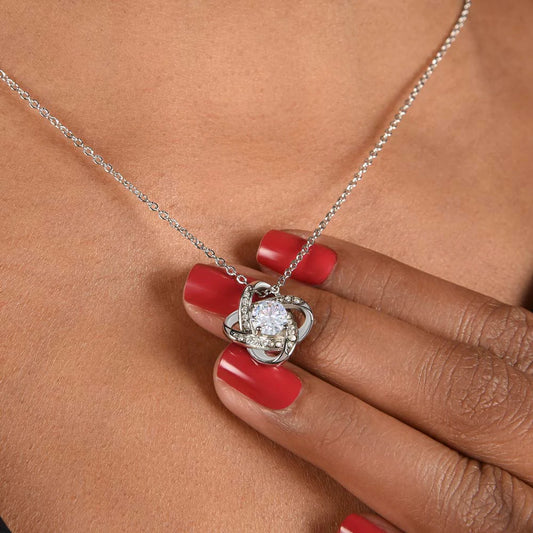 Love knot pendants are a beautiful and meaningful accessory that can express love and affection in a subtle, elegant way.