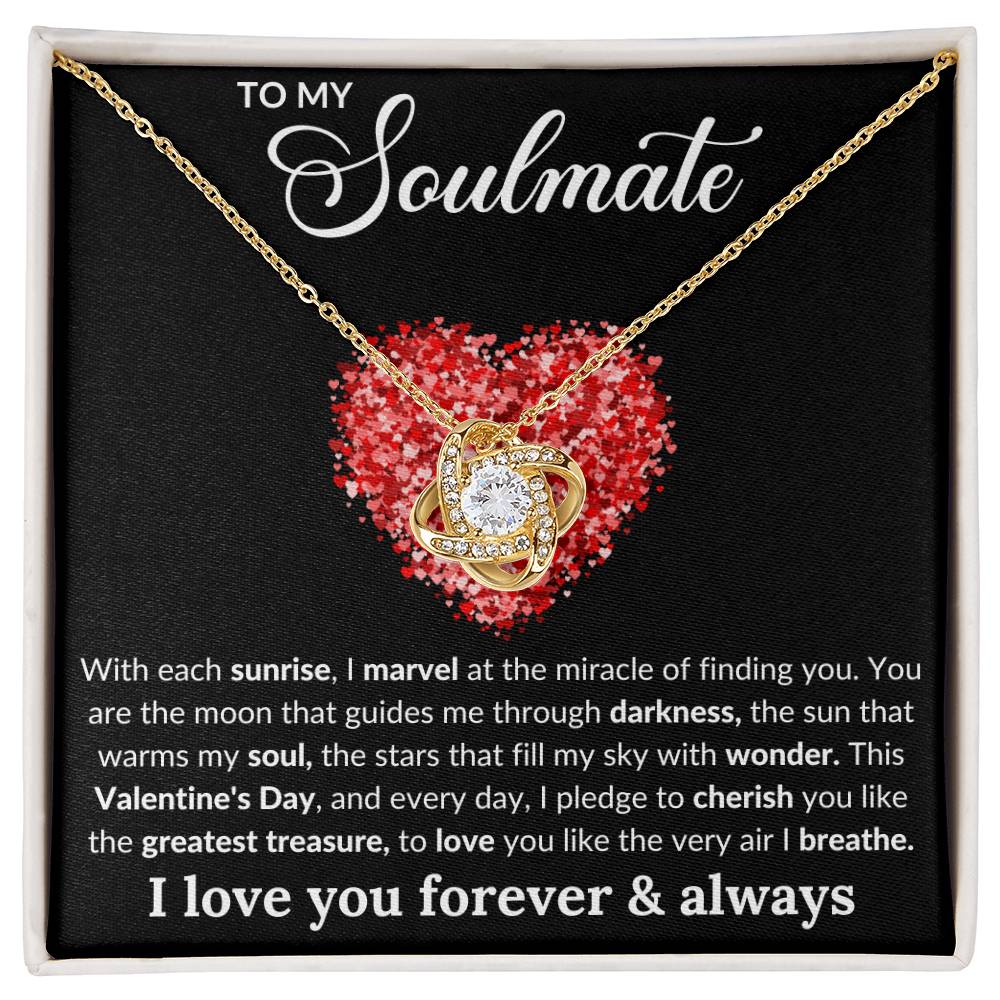 Soulmate love! I love you forever!