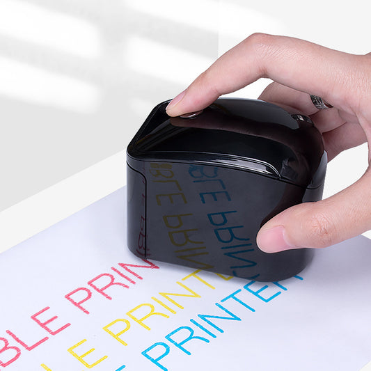 Handheld Mini Printer Portable Inkjet DIY Label