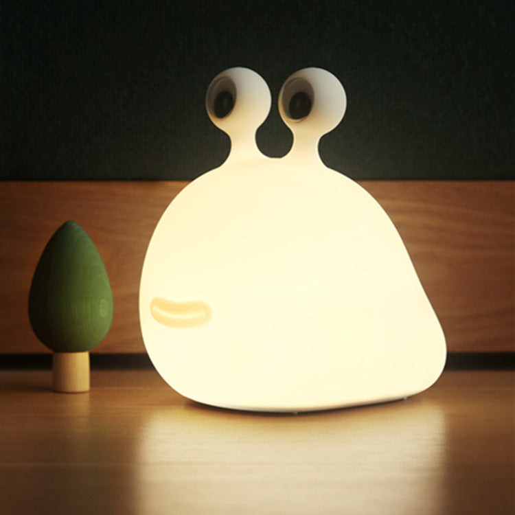 Slug Night Light USB Charging Pat Induction Night Light Children's Fun Silicone Bedside Timing With Sleeping Light - LiveLaughlove