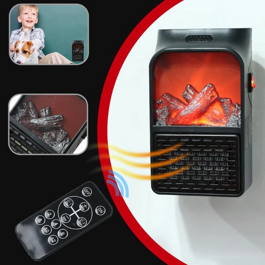 Flame Heater Household Portable Mini Heater Imitating Fire Speed Heat Multi-Function Heater - LiveLaughlove