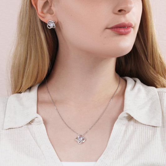New Radiant Heart Series: Pendant w/ Earrings