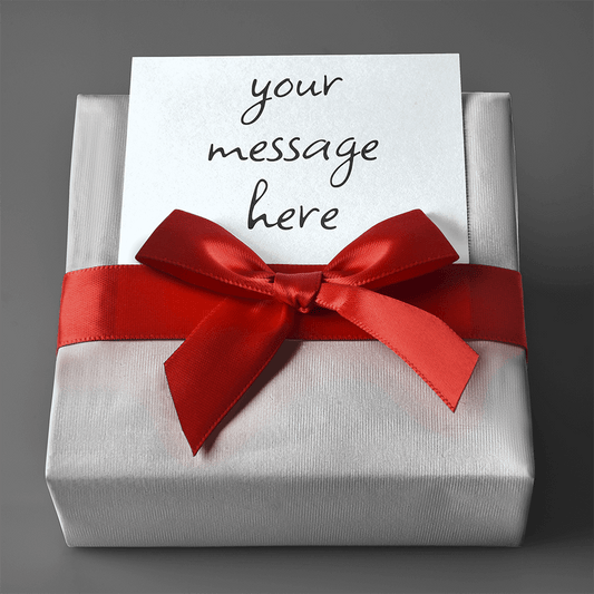 Gift Wrap with Personalized Message - LiveLaughlove