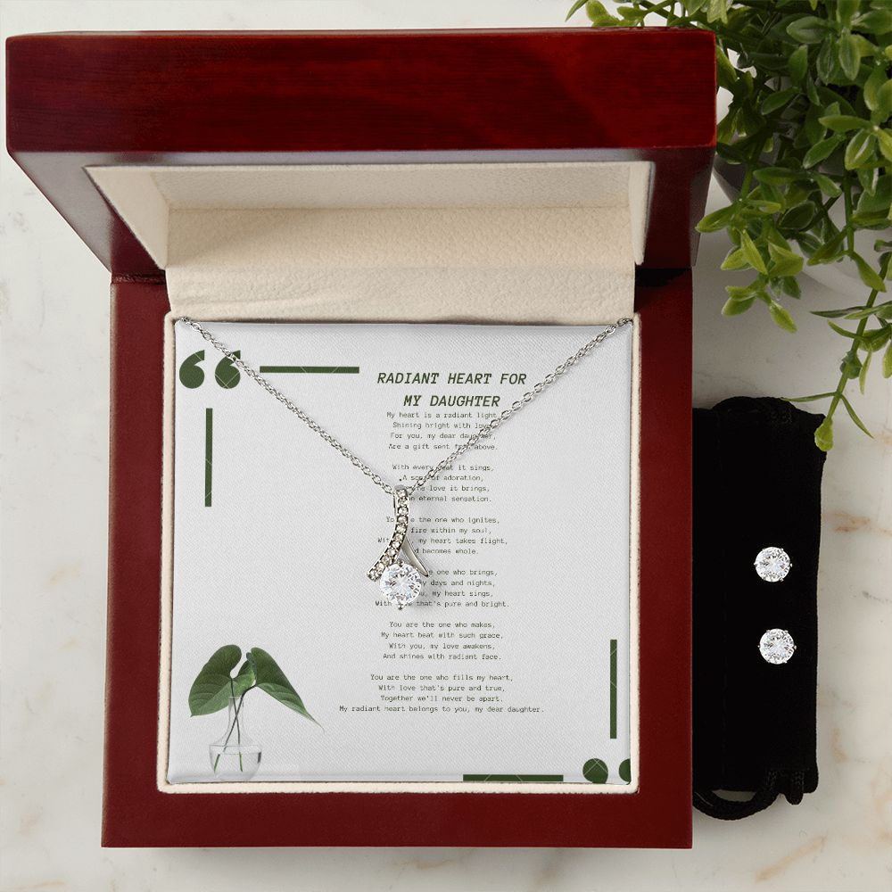 New Radiant Heart Series: Necklace For My Daughter