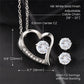 Radiant Heart Series: Forever Love Necklace and Earrings