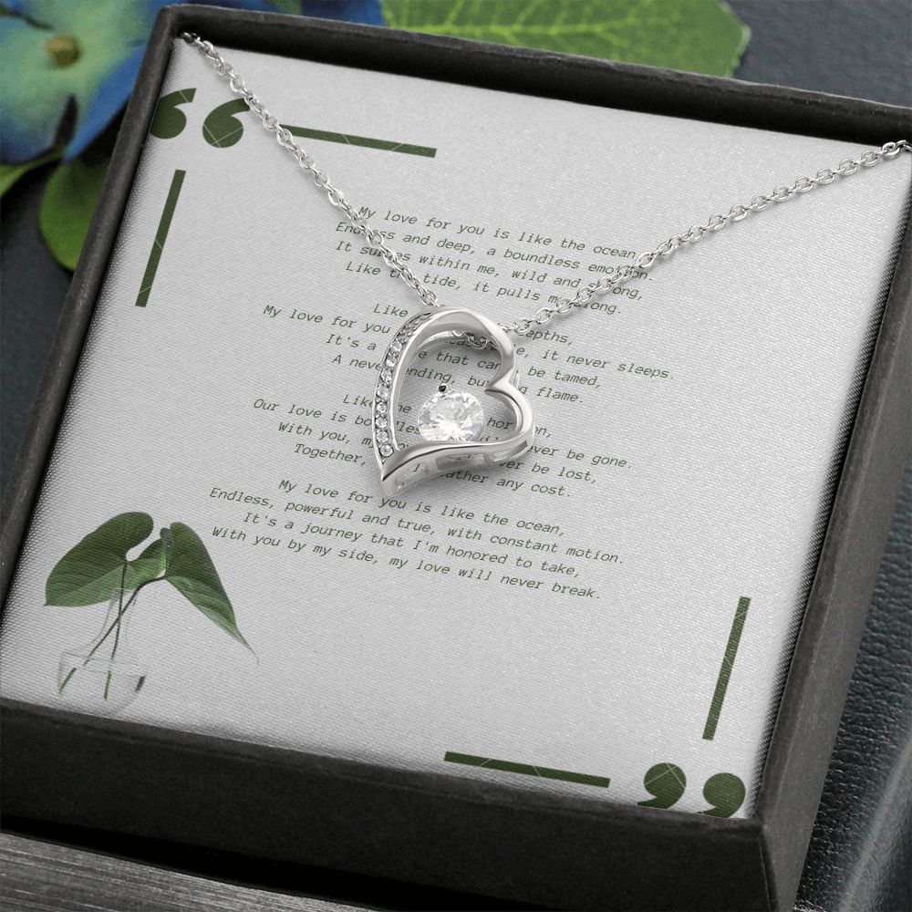 New "Radiant Heart" Series: Necklace